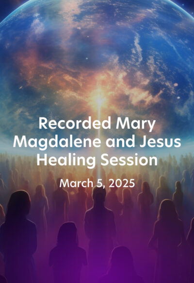 Recorded English online healing session March 5, 2025