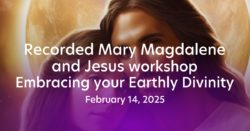 Recorded English online workshop February 14, 2025 (Embracing Your Earthly Divinity)