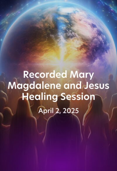 Recorded English online healing session April 2, 2025