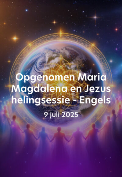 Opgenomen Engelstalige online helingsessie 9 juli