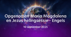 Opgenomen Engelstalige online helingsessie 10 september 2025