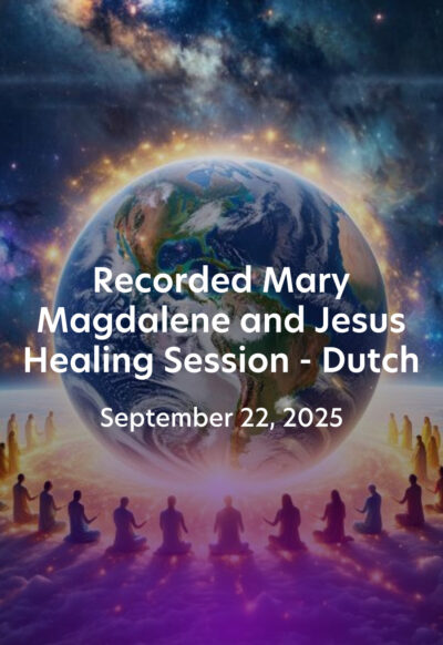 Recorded Dutch online healing session September 22, 2025