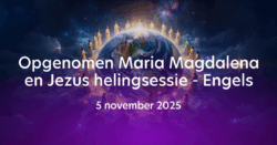 Opgenomen Engelstalige online helingsessie 5 november 2025
