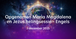 Opgenomen Engelstalige online helingsessie 3 december 2025