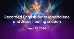 Recorded English online healing session April 13, 2026