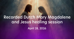 Recorded Dutch online healing session April 28, 2026