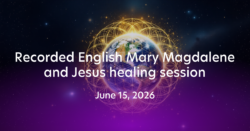 Recorded English online healing session June 15, 2026